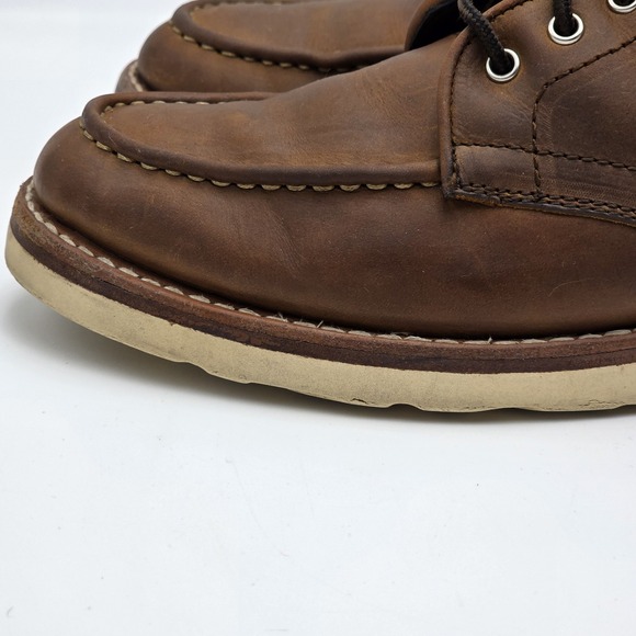 Thursday‎ Men\'s Boot Company Diplomat Moc Toe Leather Boot Burnt Copper 9 Brown
